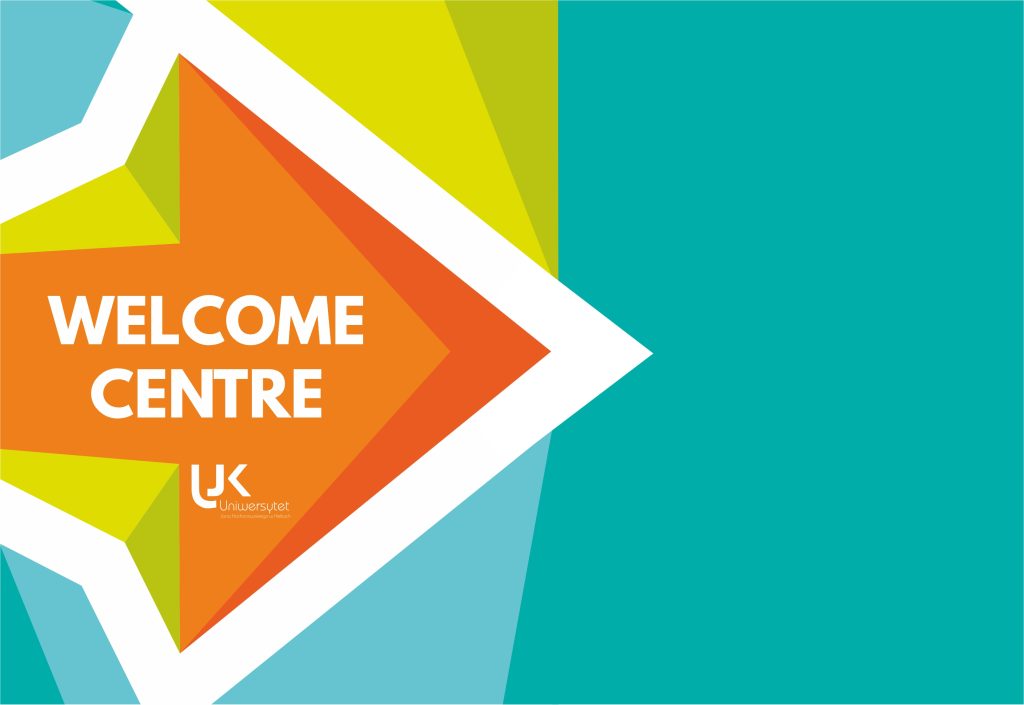 Plakat Welcome Centre